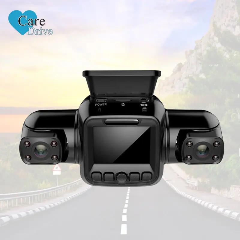 CareDrive דאש מצלמה 4K רכב Dvr עם Wifi Gps 2 ערוץ כפול Lents דאש מצלמת קדמי ואחורי 4K רכב מצלמה מצלמת מקף