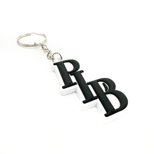 Custom Design 3D Soft PVC Keychain Promotional Gift Personalised <b>Cartoon</b> Logo Plastic Key <b>Ring</b> for Business Branding - Product Image 6