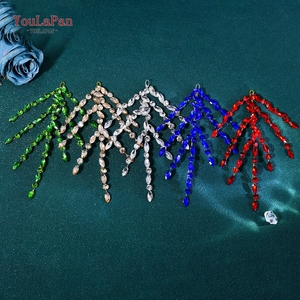 YouLaPan HP902 Elegante Fascia <span class=keywords><strong>per</strong></span> Capelli con Strass, Accessorio <span class=keywords><strong>per</strong></span> Sposa, Copricapo Elegante <span class=keywords><strong>per</strong></span> Matrimonio, <span class=keywords><strong>Accessori</strong></span> <span class=keywords><strong>per</strong></span> Capelli Fatti a Mano <span class=keywords><strong>per</strong></span> <span class=keywords><strong>Damigelle</strong></span> - Product Image 2