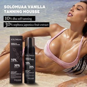<span class=keywords><strong>Mousse</strong></span> <span class=keywords><strong>autobronzante</strong></span> bio à la vanille, haute qualité OEM/ODM, 10% DHA, bronzage rapide en 1 heure, 200ml - Product Image 2