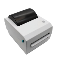 Impresora de Etiquetas Térmicas de Envío de 110 mm 4x6 con Bluetooth Inalámbrico, Máquina de Impresión de Etiquetas Adhesivas para Pequeñas Empresas