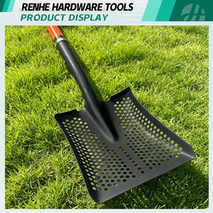 Oferta Especial: Pala <span class=keywords><strong>de</strong></span> Cribado Personalizada para Limpieza Multiusos en Exteriores, para Gallineros y Establos - Product Image 6