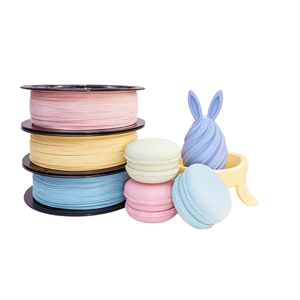 3D Printer <b>Filament</b> 1.75mm 1kg 100% Virgin <b>PLA</b> High Speed Soft Matte Finish Macaron Pastel Colors Easy Print Wholesale - Product Image 1