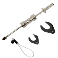Kit d'extraction de cardan à marteau à inertie, extracteur d'arbre de transmission à mâchoires ouvertes, ensemble d'outils de service pour garage