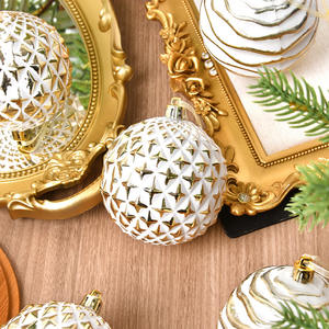 Fournitures <span class=keywords><strong>de</strong></span> décoration <span class=keywords><strong>de</strong></span> Noël, boules <span class=keywords><strong>de</strong></span> Noël <span class=keywords><strong>de</strong></span> 8 cm, décorations pour la maison, les centres commerciaux, les vitrines, pendentifs <span class=keywords><strong>de</strong></span> boules à suspendre pour l'arbre <span class=keywords><strong>de</strong></span> Noël - Product Image 2