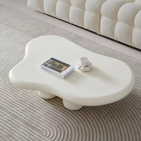 Table basse nuage au design moderne et élégant, table d'appoint simple à trois pieds pour salle à manger, hôtel et salon - Vente en gros usine