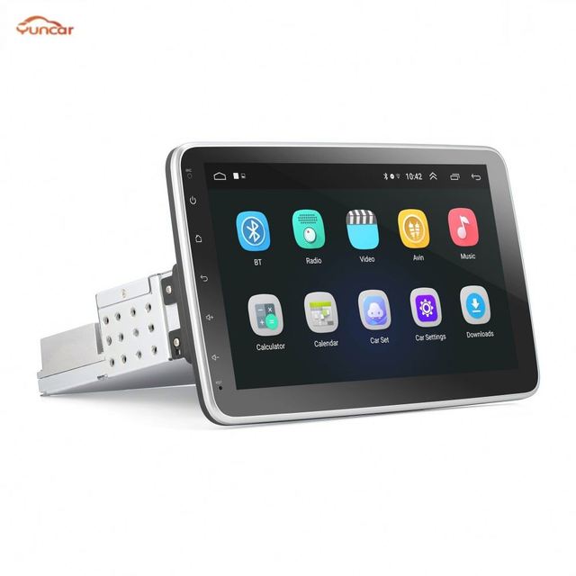 10.1 Inch Carplay Car Stereo Universal 2 Din Android Radio Rotatable Screen Multimedia Player Video
