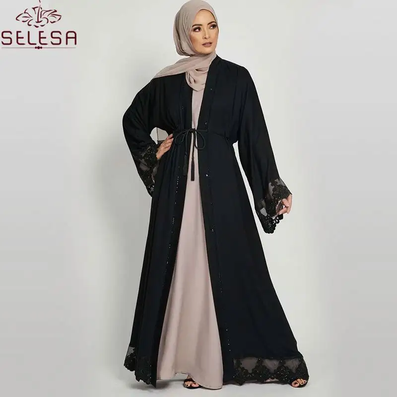 2020 модные женские платья, одежда, простая мусульманская одежда, мусульманская абайя
