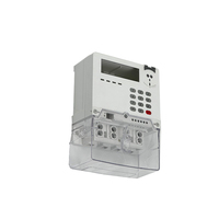 Medidor eléctrico monofásico trifásico prepago inteligente, carcasa IP65 ABS/PC, medidor de teclado electrónico multifuncional remoto