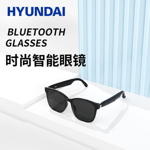 Lunettes intelligentes Hyundai, lunettes de soleil audio Bluetooth avec lecteur de musique à commande tactile et fonction d'appel, portée sans fil de 10 m - Product Image 4