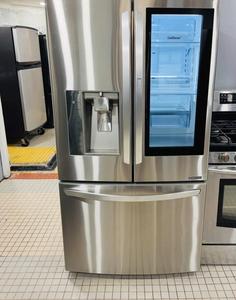 Factory Price Double Door <b>Fridge</b> Freezer Refrigerator / Domestic Freezers American for Sale to Europe Double Door Upright Americ - Product Image 1