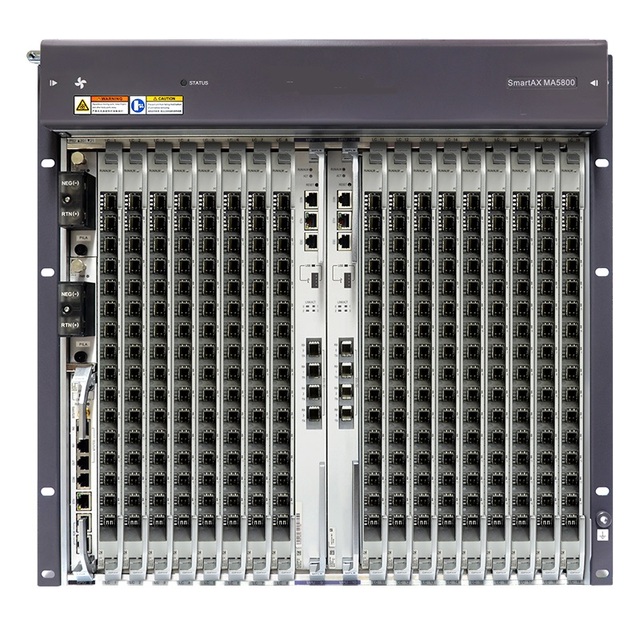MA5680T MA5800 OLT 16 Port Gpon FTTH and 4G Network with 10G MPLA2 PILA2 High Performance OLT Ma5800-X17