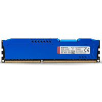 Memoria DDR3 RAM 8GB (2x4GB) 16GB(2x8GB)Kit 1866MHz 1600MHz 1333MHz Desktop RAMs 240Pins 1.5V DIMM PC3-12800 Hyper X Fury Memory