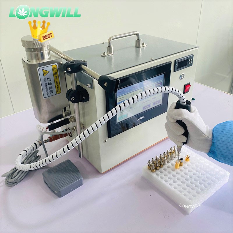 2021 г., машина для наполнения картриджей Longwill Vape Pen Cbd