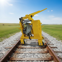 Machine de tirage de rails hydraulique robuste pour l'entretien des voies ferrées