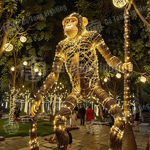 Douze lumières décoratives LED du zodiaque IP65 pour l'économie nocturne et l'utilisation en extérieur culturelle dans les attractions pittoresques - Product Image 3