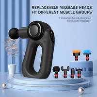 Pistolet de massage musculaire vibrant sans fil pliable Eveekon, puissant, chaud et froid, pour fascias, appareil de massage portatif