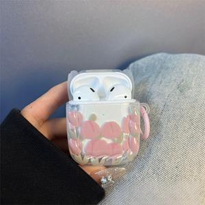 Étui pour Apple AirPods Pro 3, motif tulipe peinture à l'huile, anti-chute, coque pour écouteurs - Product Image 3