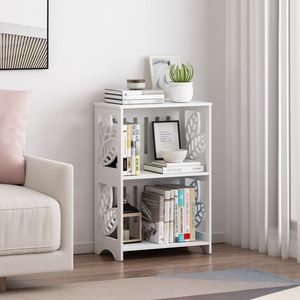 Étagère sur pied à 2 niveaux, rangement multifonctionnel pour salon, chambre et bureau - Product Image 2