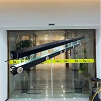 Puerta Automática de Alta Resistencia, Suave, Inteligente y Moderna para Hotel, Hospital, Banco, Vestíbulo, con Motor DC Maglev de 500 kg