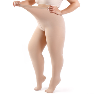 Medias de Compresión Médicas Personalizadas con Graduación de 20-30 mmHg, Soporte Firme, Anti <span class=keywords><strong>Varices</strong></span>, Talla Grande <span class=keywords><strong>para</strong></span> Mujer, Punta Cerrada - Product Image 2