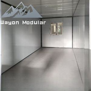 折叠式2卧室40英尺集装箱房，可折叠和可扩展设计现代预制住宅，供商场或车间使用 - Product Image 4