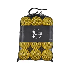 Customized Colors High Quality 26-hole USAPA Approved Sports Indoor Pickleballs