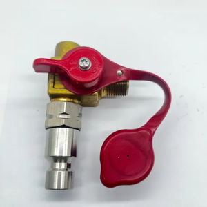 天然气天然气快速充气阀用黄铜手动加注喷嘴，用于液化天然气天然气切断原始设备制造商，可定制天然气车辆气瓶 - Product Image 6
