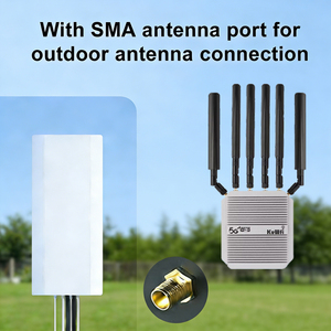 IP66 Enterprise KuWFi 2,5G порт-сетка беспроводной Cpe 3000 м наружный NSA/SA 5g Модем Открытый Cpe 5g Wi-Fi маршрутизатор с слотом для Sim-карты - Product Image 3