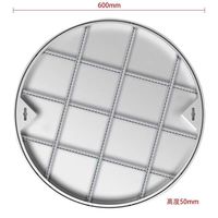 Couvercle de trappe invisible en acier inoxydable galvanisé, à encastrer, tailles personnalisables, qualité de charge pour passerelle, fourni directement par l'usine