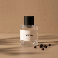 Vente en gros de flacons de parfum en verre transparent de haute qualité, 30 ml, 50 ml, 100 ml, flacons de parfum en verre vides personnalisables