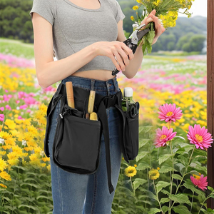 Vente chaude multi-poches taille <span class=keywords><strong>ceinture</strong></span> pour femmes hommes <span class=keywords><strong>jardinier</strong></span> outils <span class=keywords><strong>de</strong></span> jardin pour travailleurs taille outil <span class=keywords><strong>ceinture</strong></span> sac pochette - Product Image 5