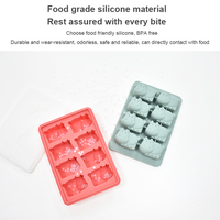 Nueva Bandeja para Cubitos de Hielo con Forma de Vaca Highland 3D, Libre de BPA, Apta para Alimentos, Ecológica, Resistente al Calor, Herramienta de Desmolde Rápido