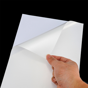 Hoja de papel de calcomanía mate brillante autoadhesiva impermeable PP imprimible de vinilo para impresora láser de inyección de tinta A4 papel adhesivo de etiqueta de vinilo - Product Image 2