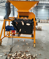 Machine industrielle de découpe de manioc frais, capacité de 5 à 10 tonnes par heure, épaisseur de coupe réglable de 8 à 18 mm, machine à couper les chips de manioc