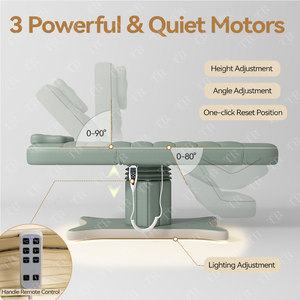Paquetes de Muebles para Salón de Belleza TURRI, Cama Eléctrica para <span class=keywords><strong>Esteticista</strong></span>, Cama para Estética, Cama para <span class=keywords><strong>Esteticista</strong></span> Profesional - Product Image 4