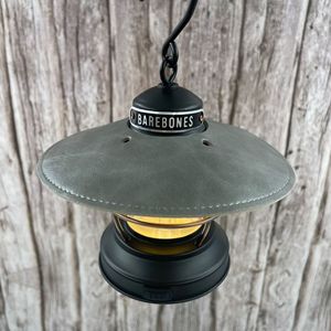 Korean-style outdoor camping leather lampshade, creative dustproof lampshade for home, garden and park <b>lighting</b>. Source - Product Image 4