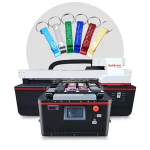 A3 RB-4030 Pro UV Flatbed printer with high quality and long life support print on acrylic glass metal