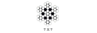 2mm -10mm Architektonisches 316 Edelstahl-Drahtseil für Grünwand-Rankgitter