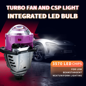 Neue <span class=keywords><strong>H4</strong></span> H7 G11 160W LED-Projektorscheinwerfer 3-Zoll-Doppellampe Hohe Durchdringungskraft IP68 Wasserdicht 16500LM 6000K Autolampe - Product Image 3