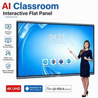 Tableau blanc interactif numérique à écran tactile multipoint de 55, 65, 75, 85, 86, 100 et 110 pouces pour l'éducation