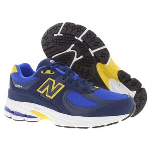 Zapatillas New Balance 2002R para Niño, Color Azul y Amarillo, Parte Superior de Malla, Diseño con Soporte - Product Image 4