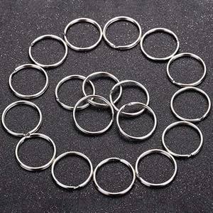 100 pièces <span class=keywords><strong>de</strong></span> bases <span class=keywords><strong>de</strong></span> porte-clés cabochon vierges double face <span class=keywords><strong>de</strong></span> 25 mm, faites à la main, compatibles avec les cabochons en <span class=keywords><strong>verre</strong></span> <span class=keywords><strong>de</strong></span> 25 mm pour la fabrication <span class=keywords><strong>de</strong></span> bijoux DIY - Product Image 5