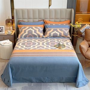 ขายตรงจากโรงงาน <span class=keywords><strong>ราคา</strong></span>ถูก <span class=keywords><strong>ผ้า</strong></span>ปูที่นอนลายทาง 100% <span class=keywords><strong>ผ้า</strong></span>ฝ้าย ดีไซน์เนอร์ พร้อมปลอกหมอน - Product Image 3