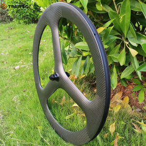 Toray T1000 Roues en carbone ultra légères à trois rayons Frein à disque Centerlock Tubeless 11S 12S Essieu <span class=keywords><strong>traversant</strong></span> - Product Image 4