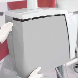 New <strong>Korea</strong> Style <strong>Dental</strong> <strong>Chair</strong> <strong>Unit</strong> with LCD Monitor and Adjustable Backrest, Medical Grade SP Series, CE ISO Certified - Product Image 2