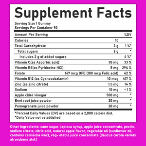 Private Label Apple Cider <b>Vinegar</b> Gummies Supports Digestion Metabolism Acid Help Weight Loss Immune Support Gut Health - Product Image 6
