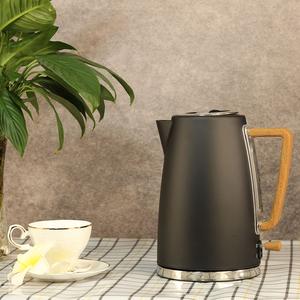 Hot <strong>Sale</strong> Wood Handle <strong>and</strong> Button Microwave Oven&amp; 4 Slicer <strong>Toaster</strong> &amp; Electric <strong>Kettle</strong> Set Unique Breakfast Set - Product Image 4