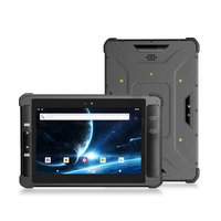 Tablette robuste 10.1 "8 pouces Win Pro 1000 Nits IP67 Rfid 8", HD800 * 1280, MTK6762, Nukes, 4 + 64 Go, Tablette robuste Android 10