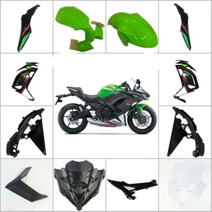 Untuk Kawasaki 20-22 Ninja 650 sepeda motor asli penutup deflektor membungkus sisi penjaga kap pelat besar